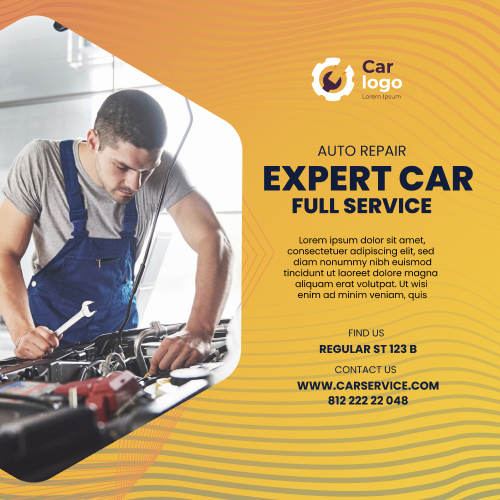 car service social media ad