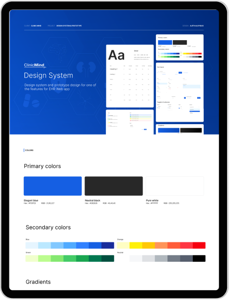 clinic mind styleguide