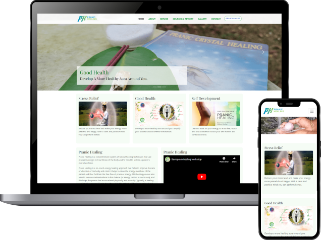 Pranic healing website